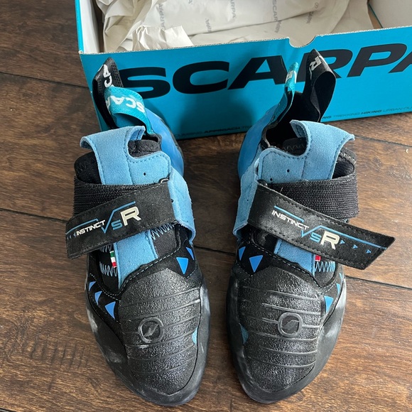 Scarpa Instinct VSR Climbing Shoes Sz 7 US 38 EU NWT Never Used - Picture 2 of 6
